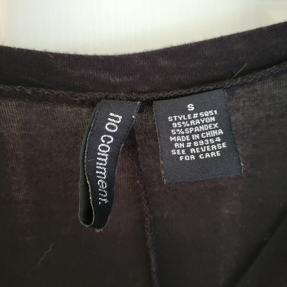 No Comment Black Dress Small - Picture 4 of 6